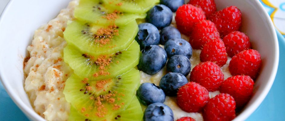 Papas de Aveia com Frutas