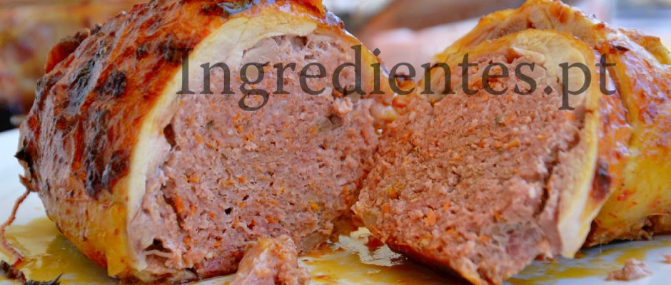 Pernas de Frango Recheadas com Carne Picada