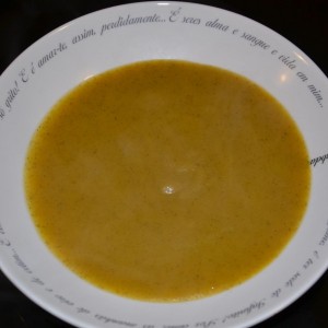 Sopa de espinafre 