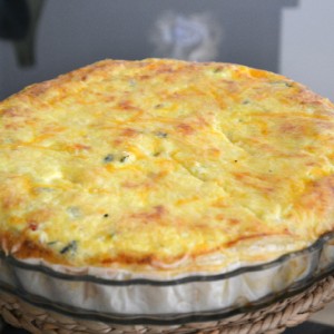 Tarte de bacalhau