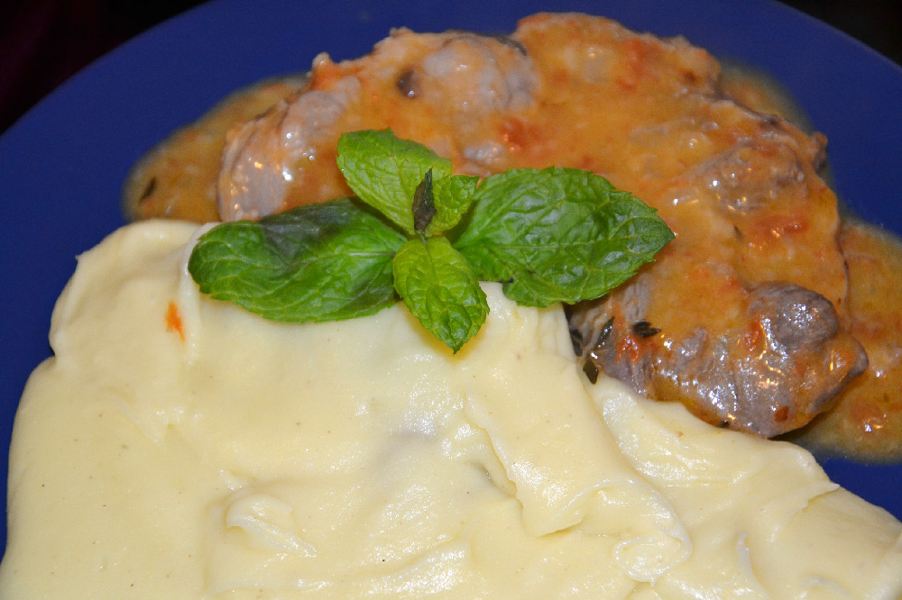 Ossobuco na panela de pressão 