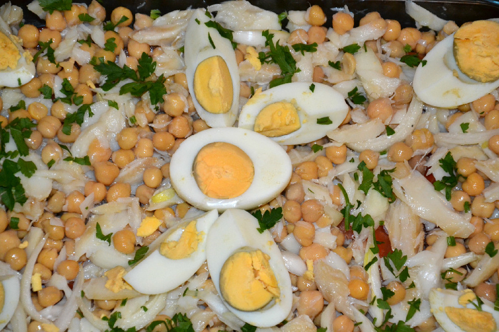 Salada de bacalhau