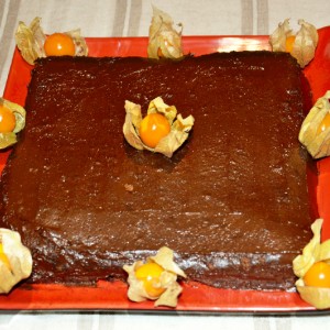 Brownie de Chocolate e Beterraba