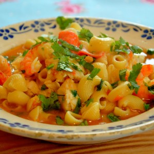 Massada de Peixe com Camarão