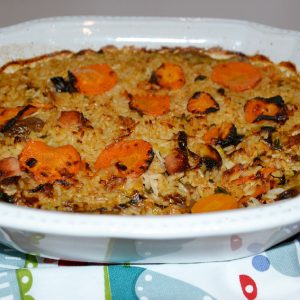 Arroz de Frango no Forno Guloso