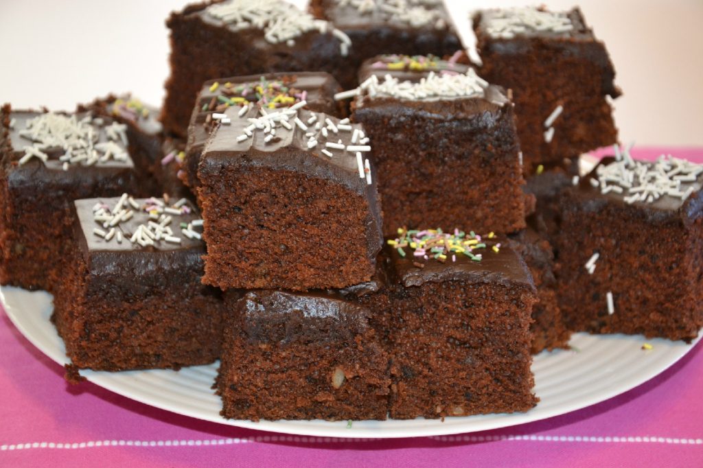 Receita Bolo de chocolate com coco Ingredientes