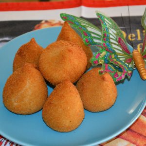 Coxinhas de frango