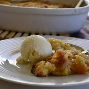 Crumble de maçãs