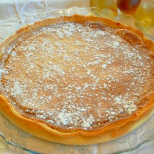 Tarte de grão-de-bico