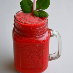 Smoothie de Beterraba e Frutos Vermelhos