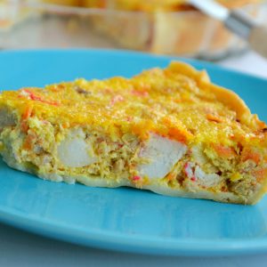 Quiche de Atum e Delicias Do Mar