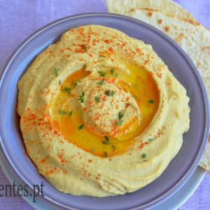 Hummus ou Patê de Grão-de-Bico