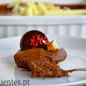 Mousse de Chocolate com Laranja